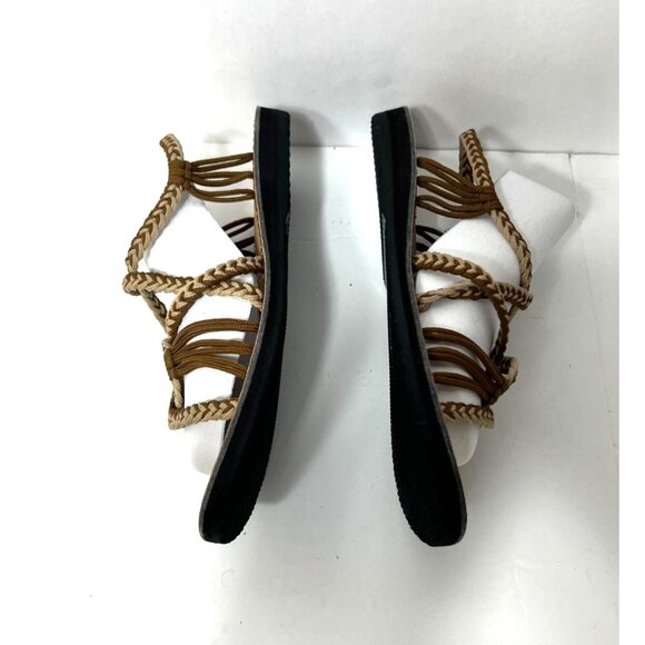 Bokyna Freedom Comfort Sandal Coffee Brown Cork Sole Sz EU 39/US 8 NWOT - Picture 7 of 8